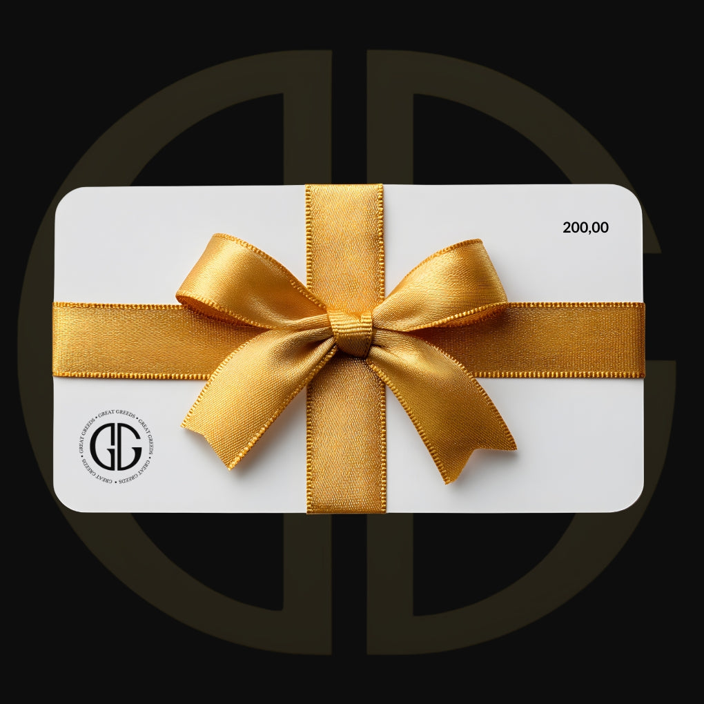 Gift Card Gold - Great Greeds