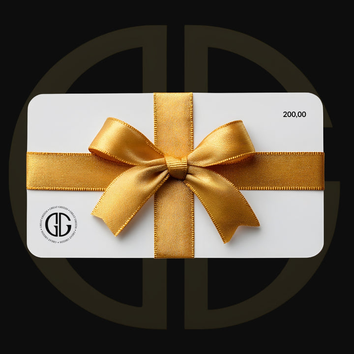 Gift Card Gold - Great Greeds