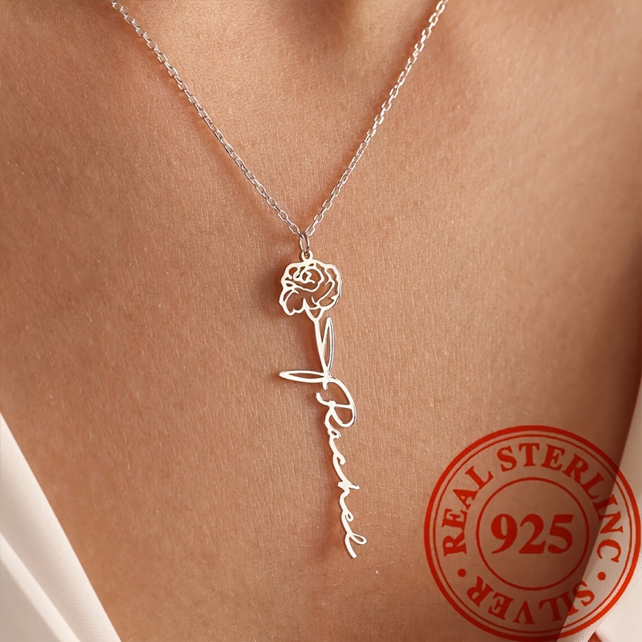 Personalized Necklace - 3.5g 925 Sterling Silver