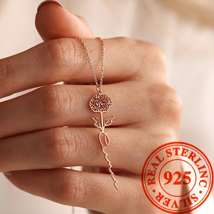 Personalized Necklace - 3.5g 925 Sterling Silver