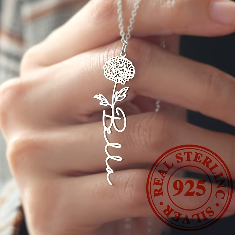 Personalized Necklace - 3.5g 925 Sterling Silver