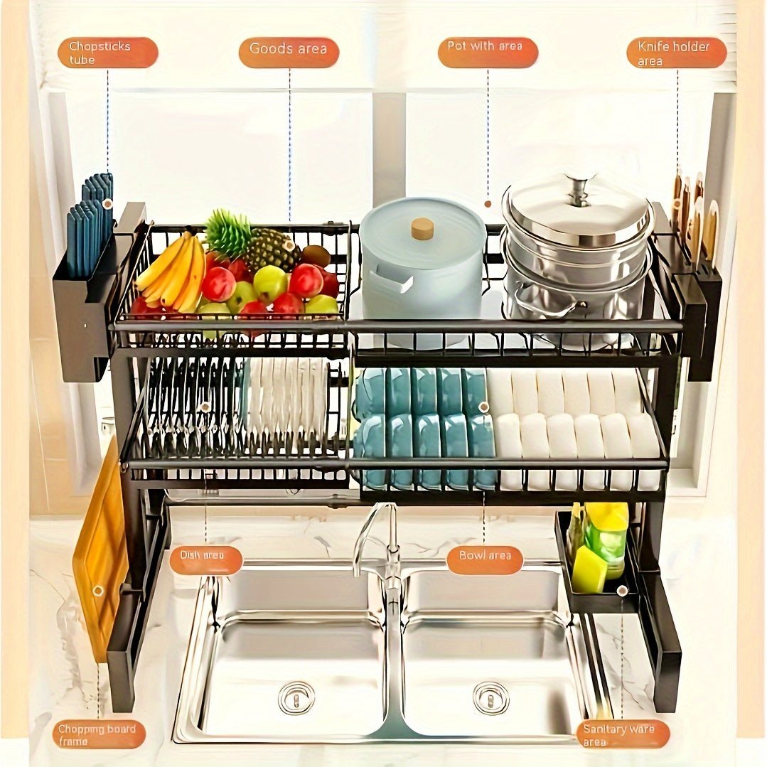 Organizador de cozinha expansível