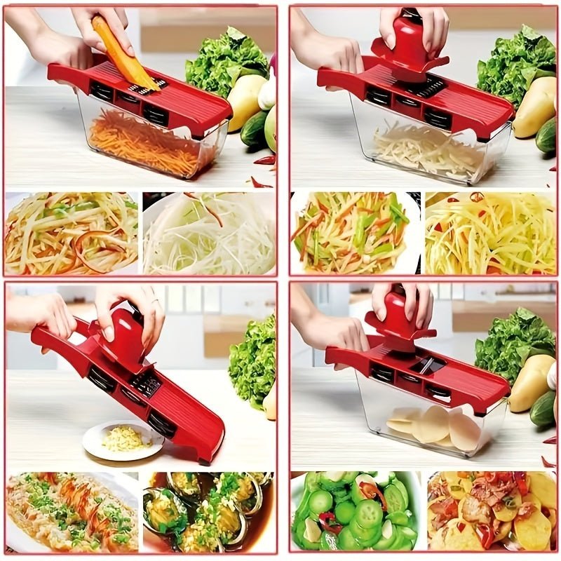 Multifunction Kitchen Slicer 6 Blades