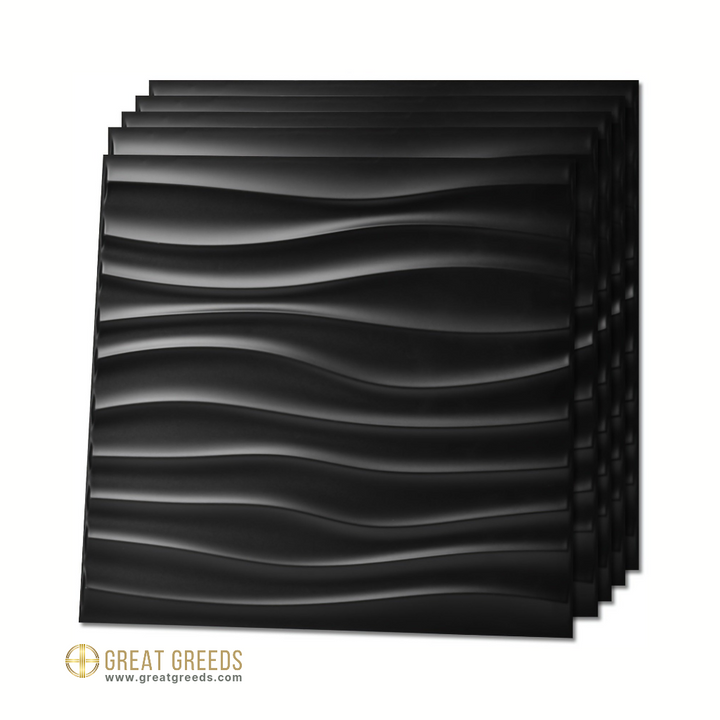 Painel Black Waves - 12 painéis