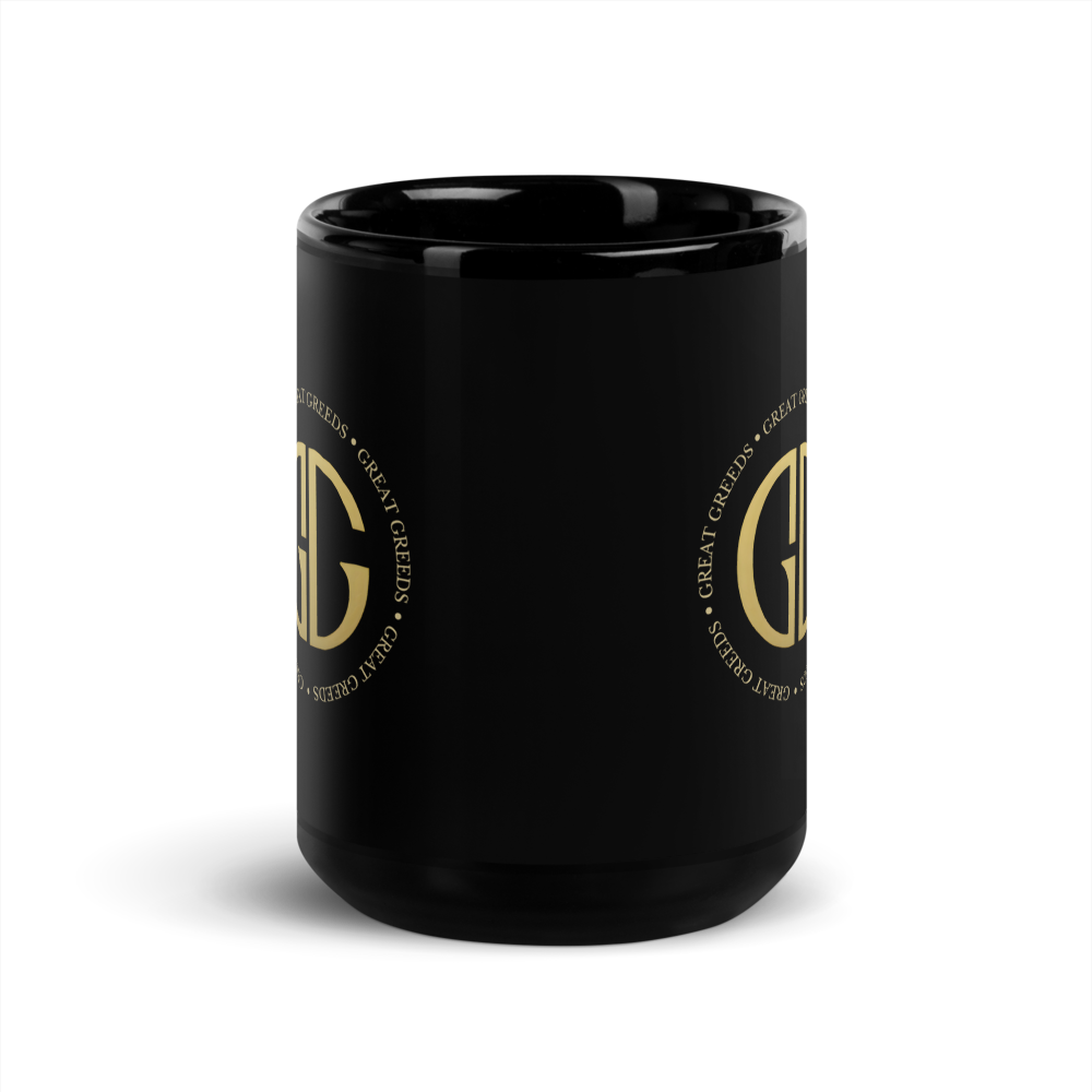 Black Glossy Mug - 15 oz