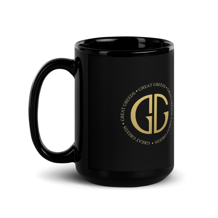 Black Glossy Mug - 15 oz
