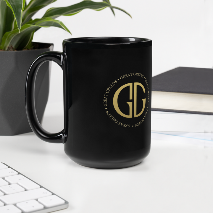 Black Glossy Mug - 15 oz