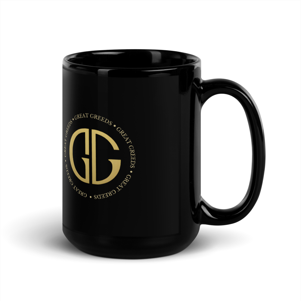 Black Glossy Mug - 15 oz