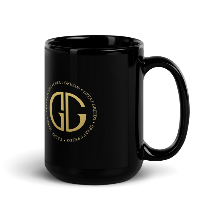 Black Glossy Mug - 15 oz