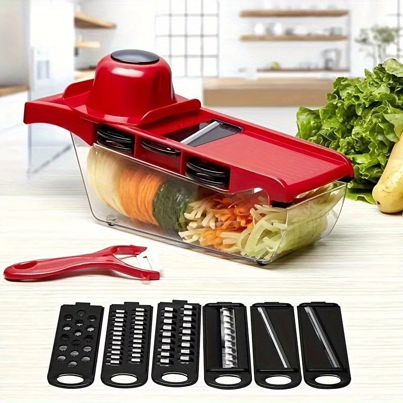 Multifunction Kitchen Slicer 6 Blades