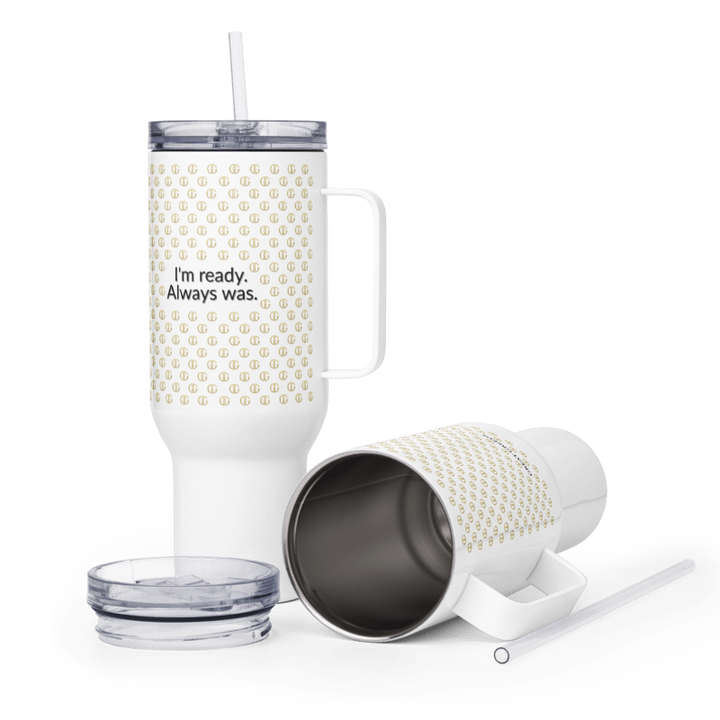 Travel mug with a handle - 40 oz (1183 ml)