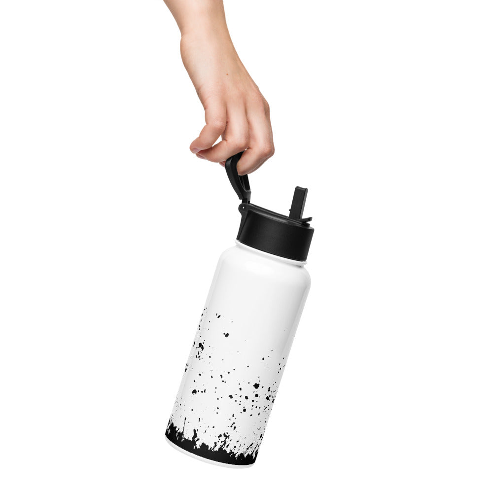 Stainless steel bottle with straw - Area