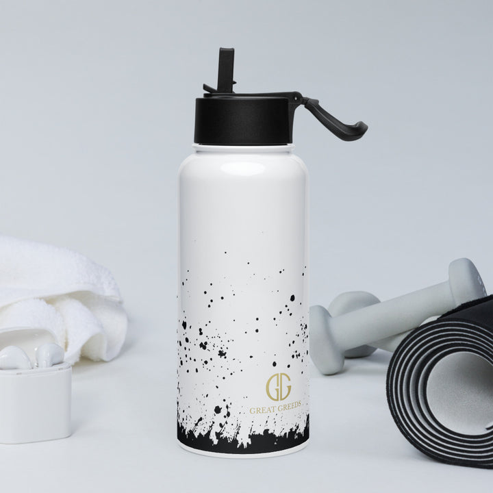 Stainless steel bottle with straw - Area