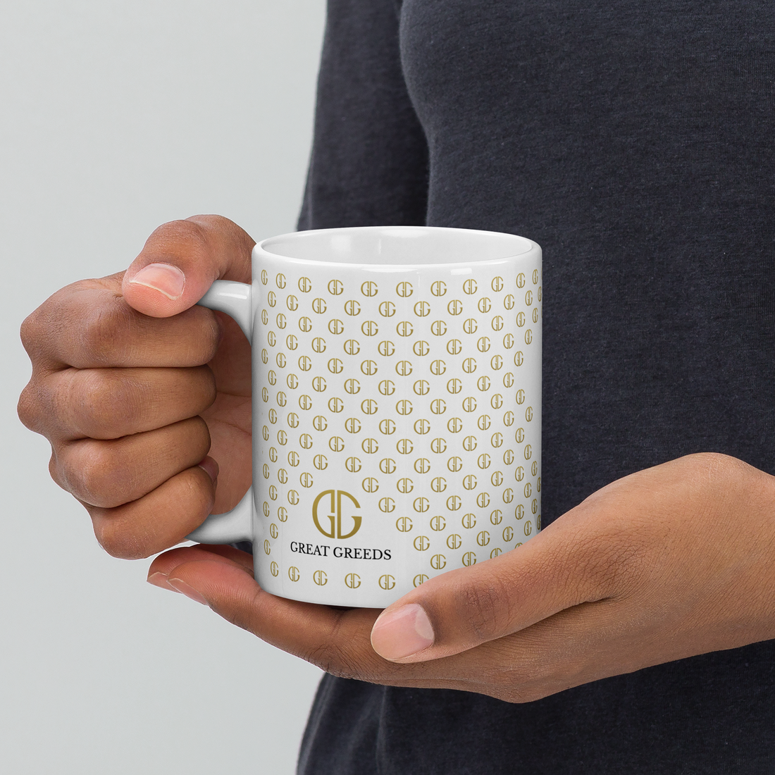 White glossy mug - Impact
